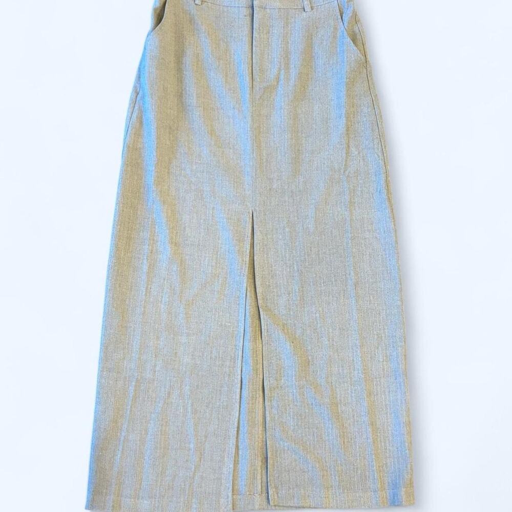 Nwt so grey maxi skirt